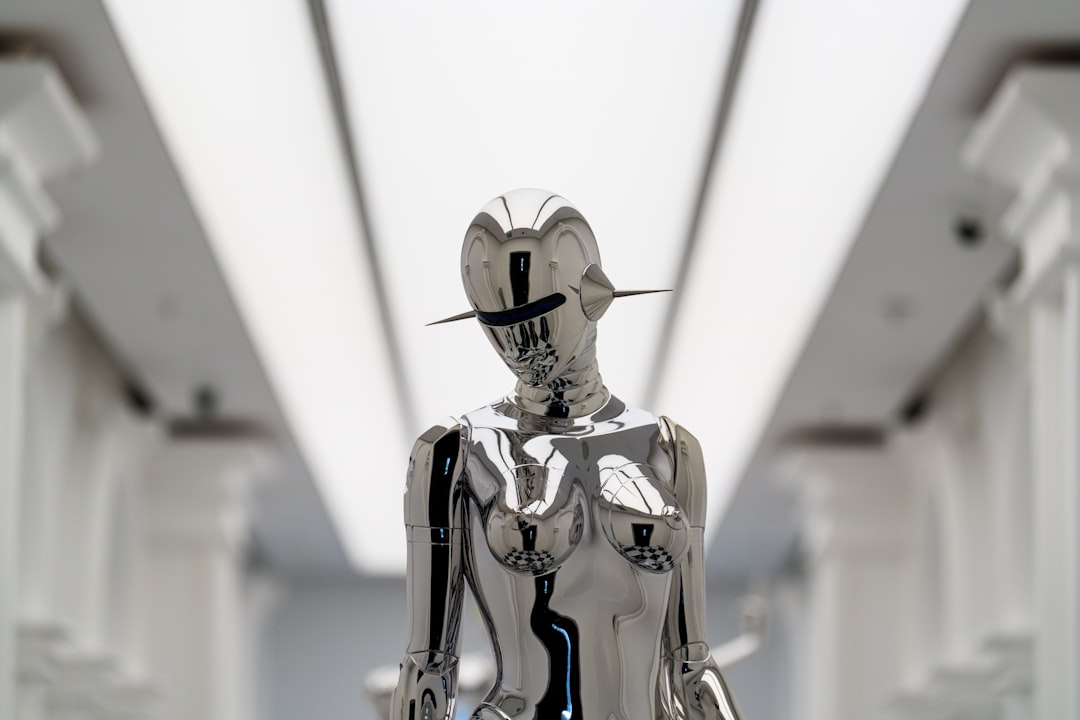 Photo robots, humans, future