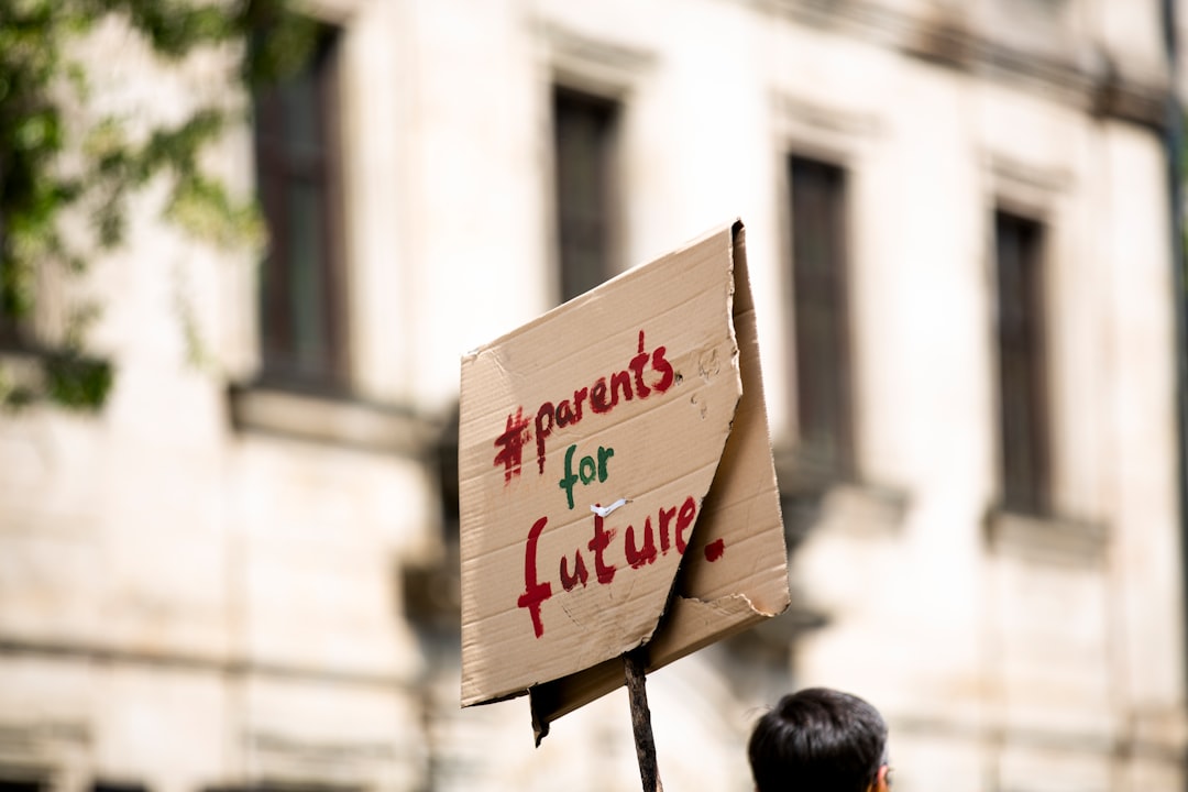 Photo organize against corporate landlords