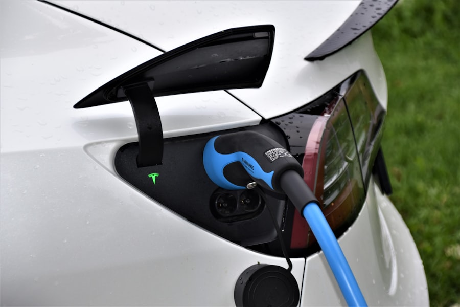 Photo electric vehicle charging documentary