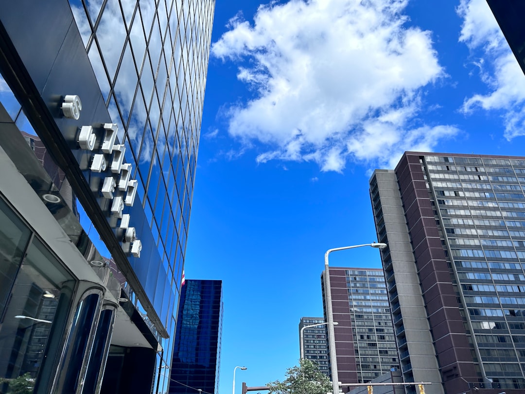 Photo apartment towers