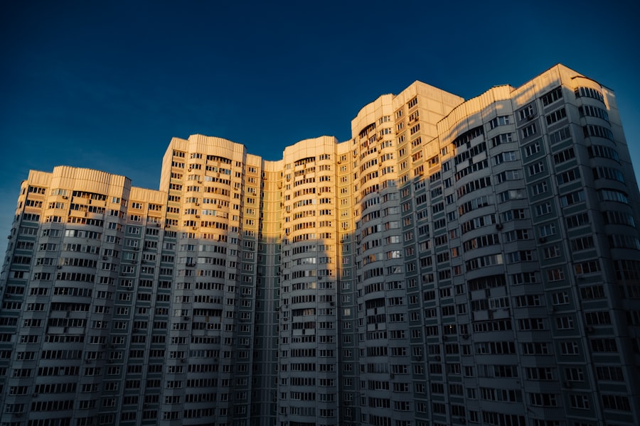Photo apartment buildings