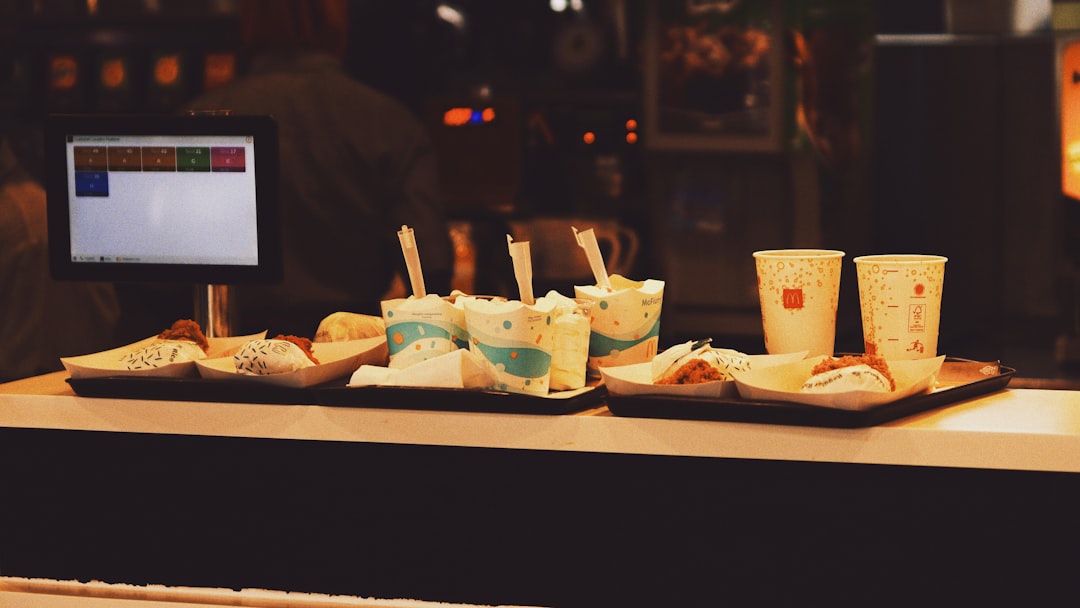 Photo fast food industry