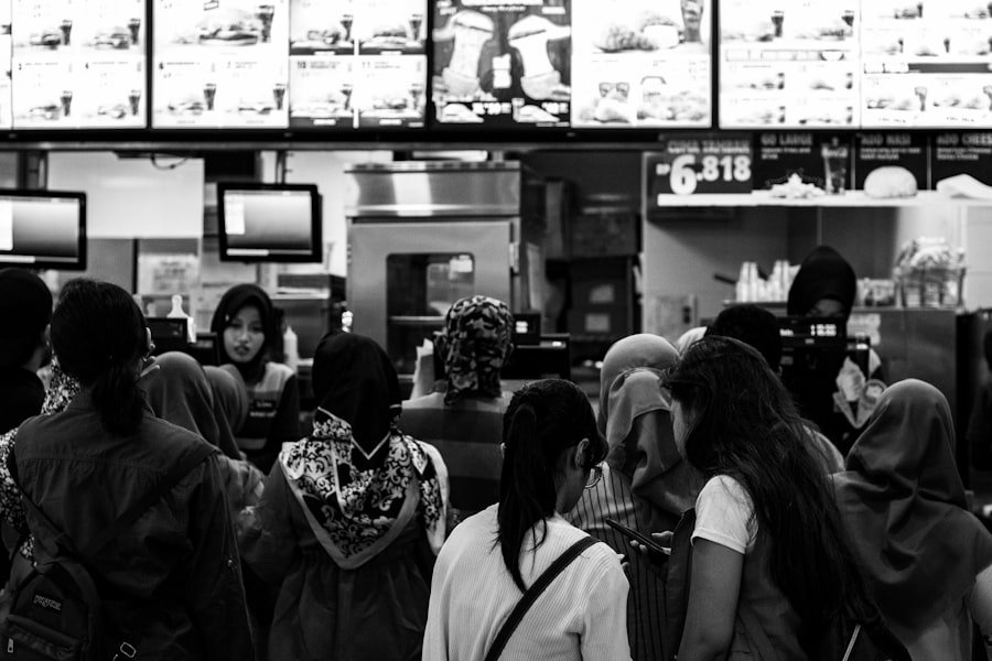 Photo fast food wage