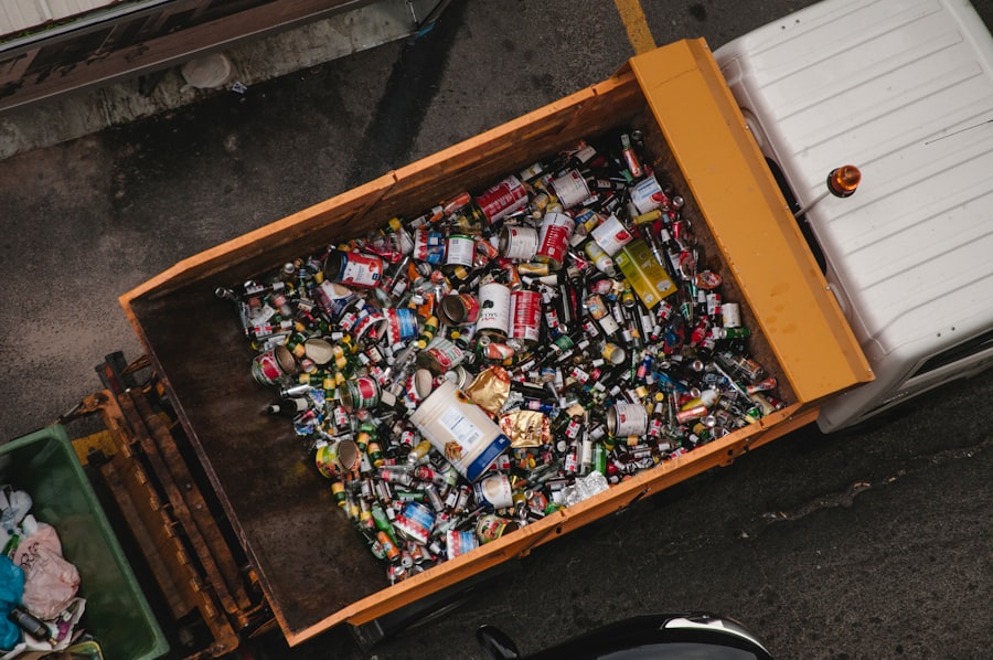 Photo trash collection costs