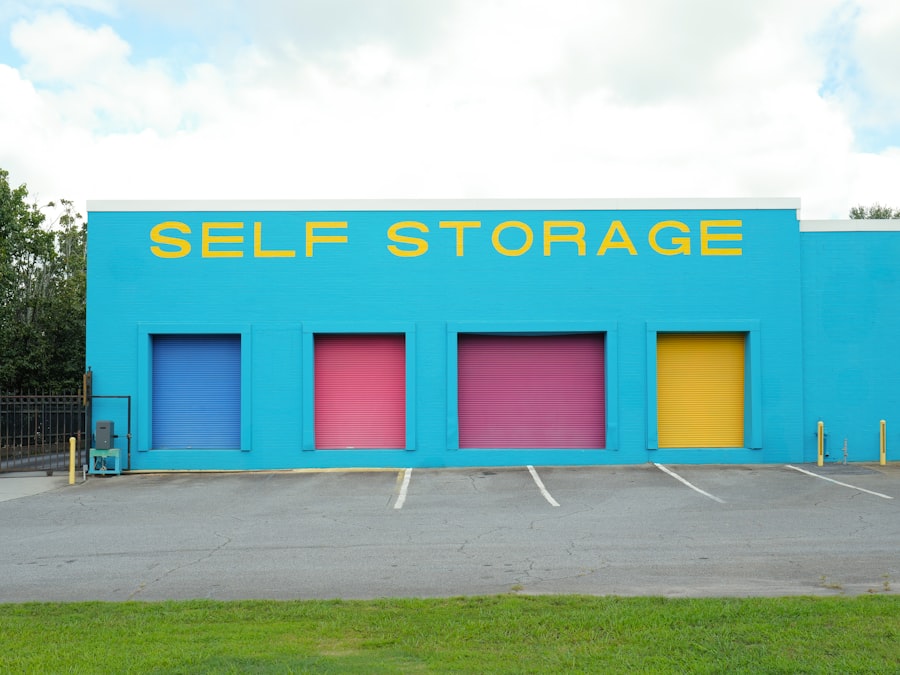 Photo storage unit contract
