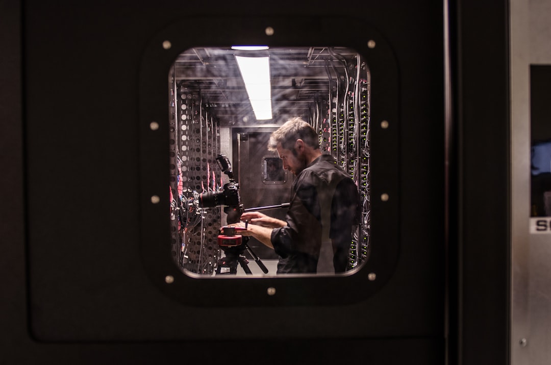 Photo data center entry