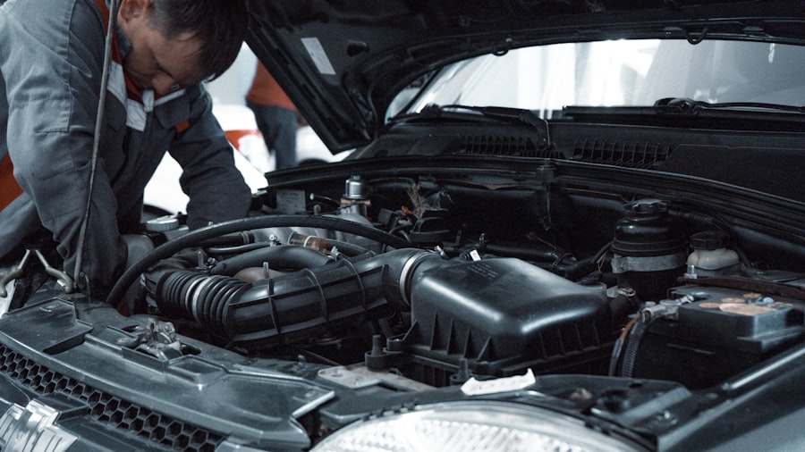 Photo car maintenance
