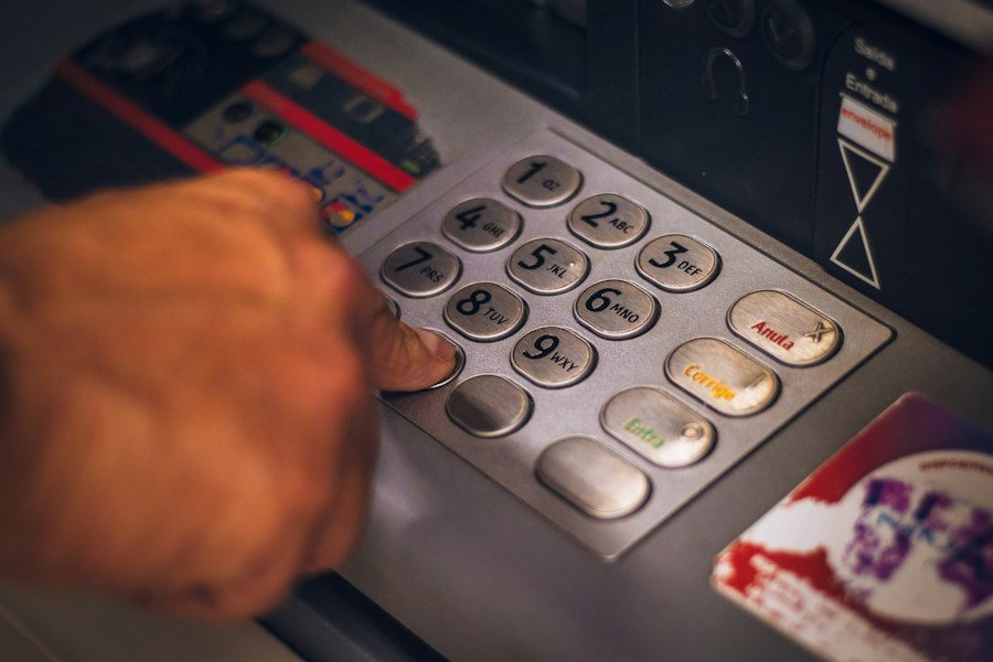 Photo hidden banking system