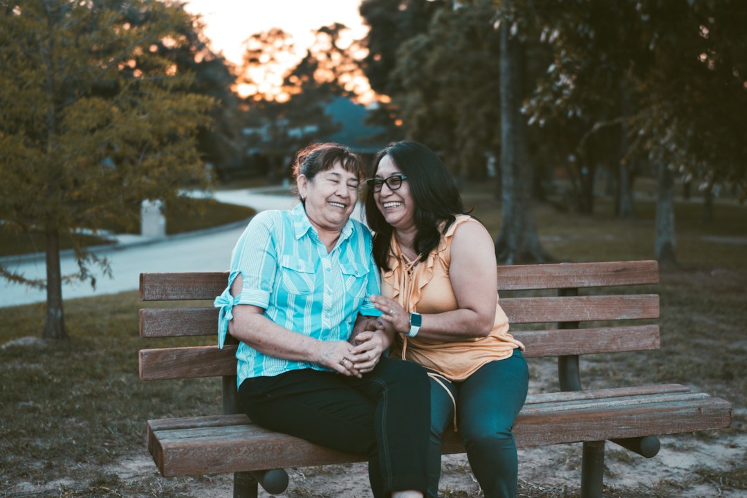Photo elderly parent care cost sharing siblings