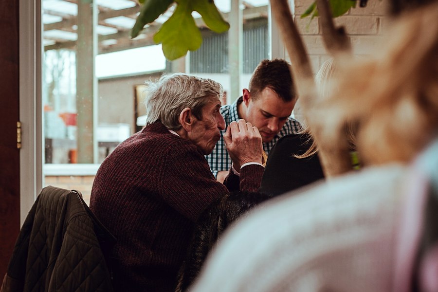 Photo retirement anxiety caring for aging parents